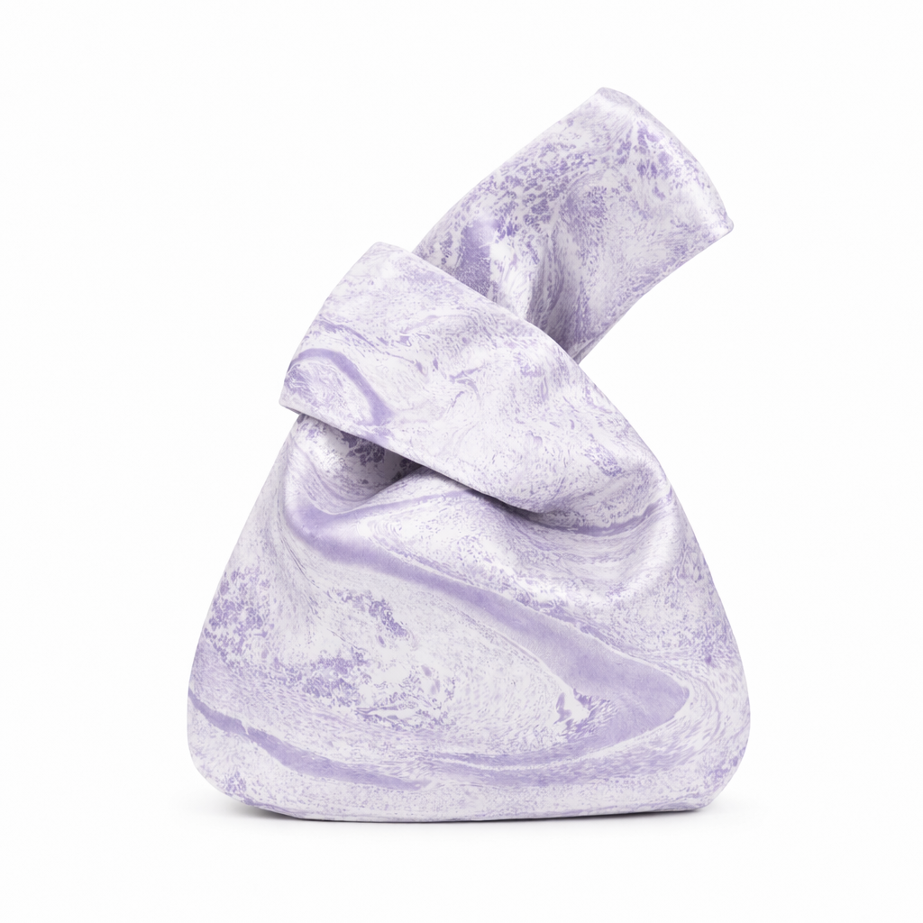 The Knot Bag·Wearable Marbling Art · Handcrafted · One of a Kind