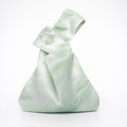 The Knot Bag·Wearable Marbling Art · Handcrafted · One of a Kind