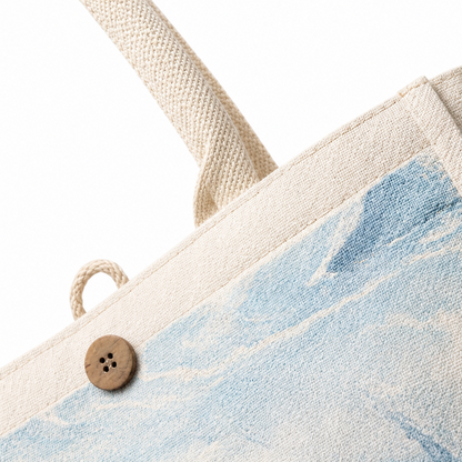 MIRANIQUE Large Tote ·  Marbled in Natural Lacquer · Never the Same Twice
