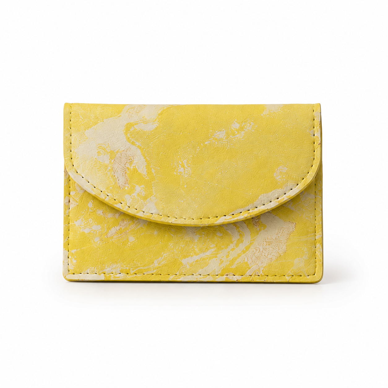 Small Wallet Handcrafted Marbling · Inspired by Chinese Lacquer · One of a Kind
