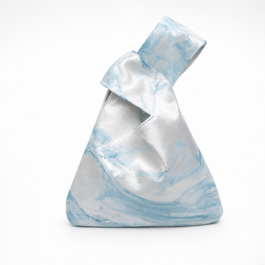 The Knot Bag·Wearable Marbling Art · Handcrafted · One of a Kind