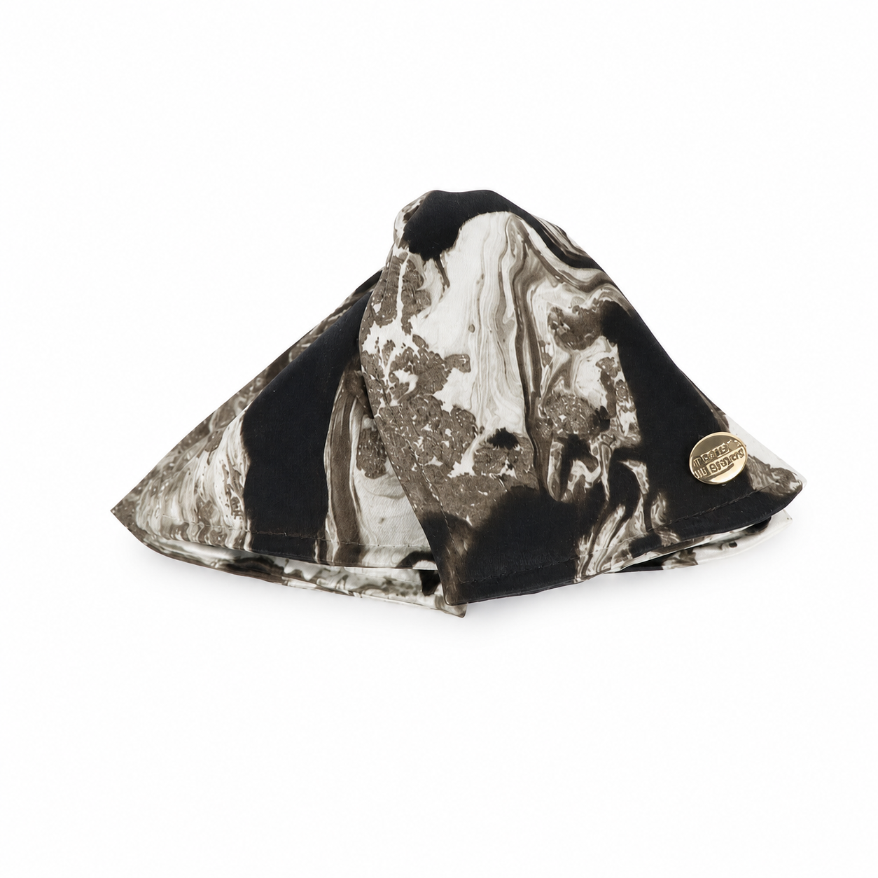 Artistic Marbled Shell Hair Claw