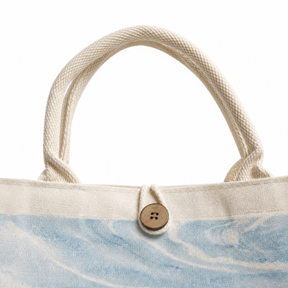 MIRANIQUE Small Tote ·  Marbled in Natural Lacquer · Never the Same Twice