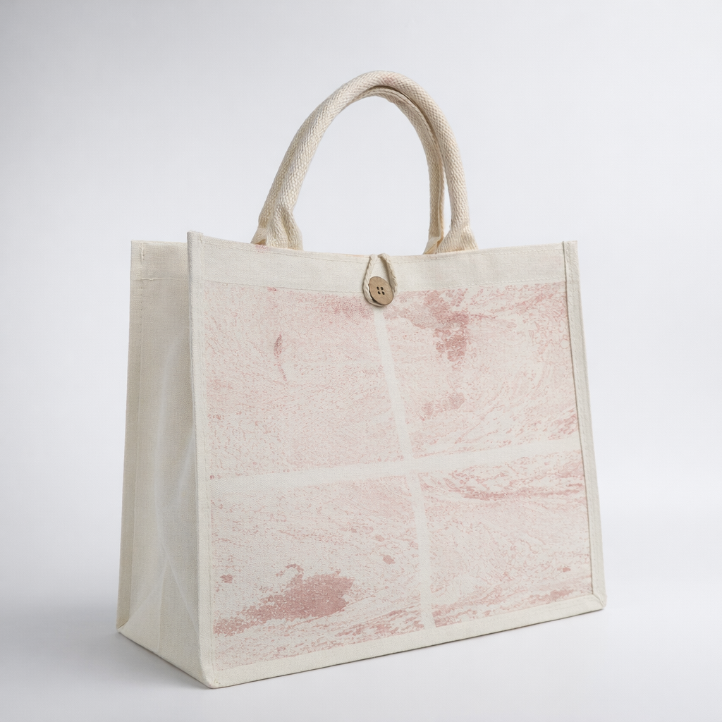 MIRANIQUE Large Tote ·  Marbled in Natural Lacquer · Never the Same Twice