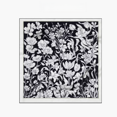 Midnight Bloom Against Storm